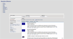 Desktop Screenshot of negozi.gazzettadimodena.gelocal.it